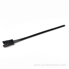 100mm 3P female shell black Plate wire